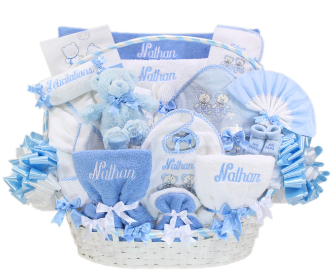 CORBEILLE BEBE GARÇON II - Main Image